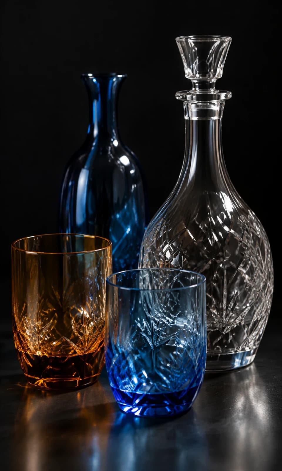Colored Glass collection